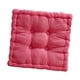 thumbnail image 1 of Cojín cuadrado con forma de galleta, sencillo, para sofá, oficina y sala de estar. Rosa roja, 1 of 9