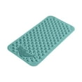 thumbnail image 2 of UTXQFD Shower and Bathtub Mat 13.76x27.56in, Rubber Non-Slip Shower Mat for Elderly & Kids, Bathtub mat Non Slip with Drain Holes &Suction Cups, Bath Mat for Bathroom and Tub, Machine Washable, 2 of 9