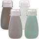 thumbnail image 1 of 4pcs botellas de viaje de silicona recipientes de loción a prueba de fuga apretables botellas de champú, 1 of 6