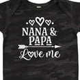 thumbnail image 4 of Inktastic Nana Papa Love Me Grandkids Boys or Girls Baby Bodysuit, 4 of 5