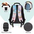 thumbnail image 4 of Yuyamidu Adorable Axolotl School Backpack for Girls 8-12 Lightweight Bookbag 17 Inch Backpack with 2 Side Mesh Pouches Primary School Bag, 4 of 7