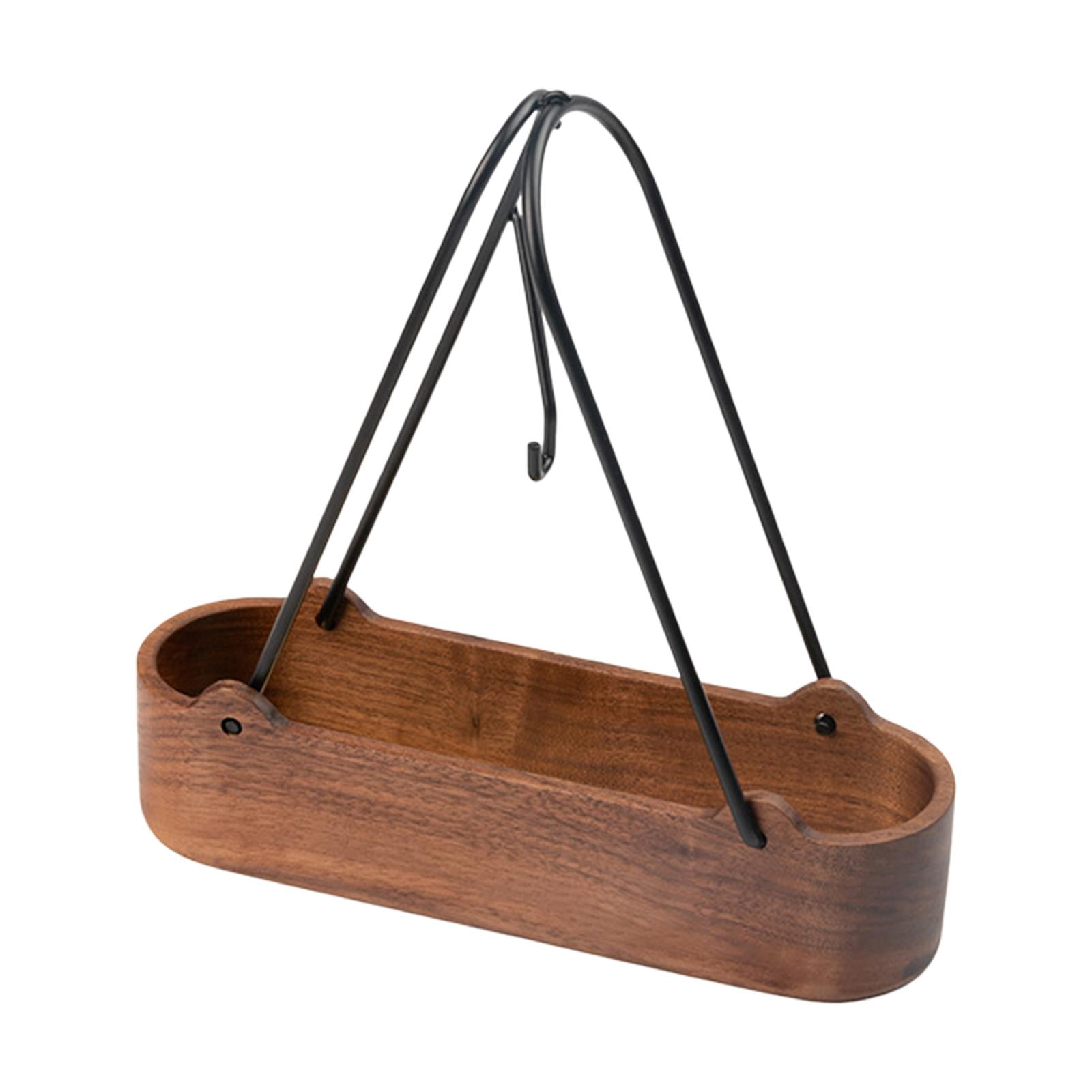 Wswqop Incense Burner Holder Wooden Coil Rack Mosquito Coil Holder Insect Repellent for