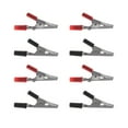 thumbnail image 1 of 20 Pcs Clips pour Alligator Double Extrémité Mini Clips de Test (Noir+rouge), 1 of 9