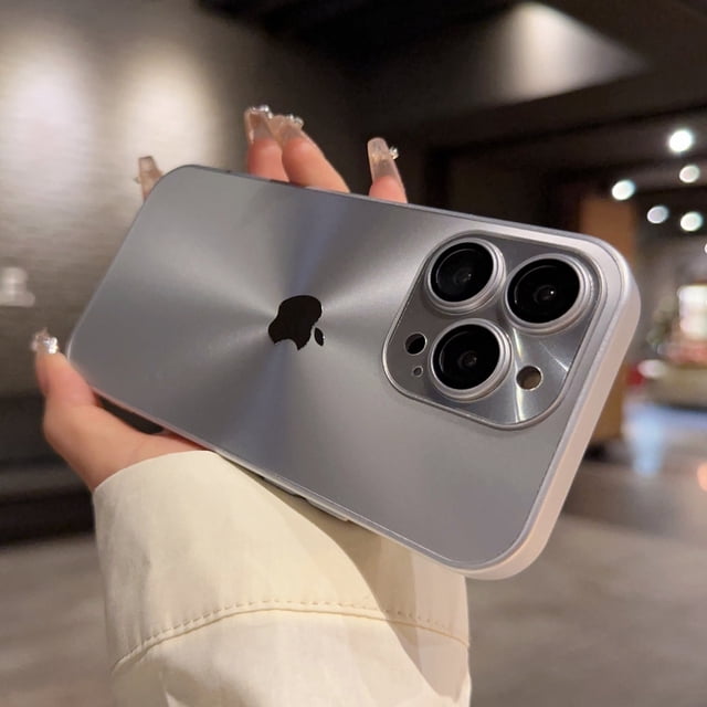 Funda De Teléfono Móvil De Textura Láser De Lujo Para iPhone 11 12 13 14 Pro Max 14 Plus Iphonte Protector De Cámara Más Duro Anti Impacto