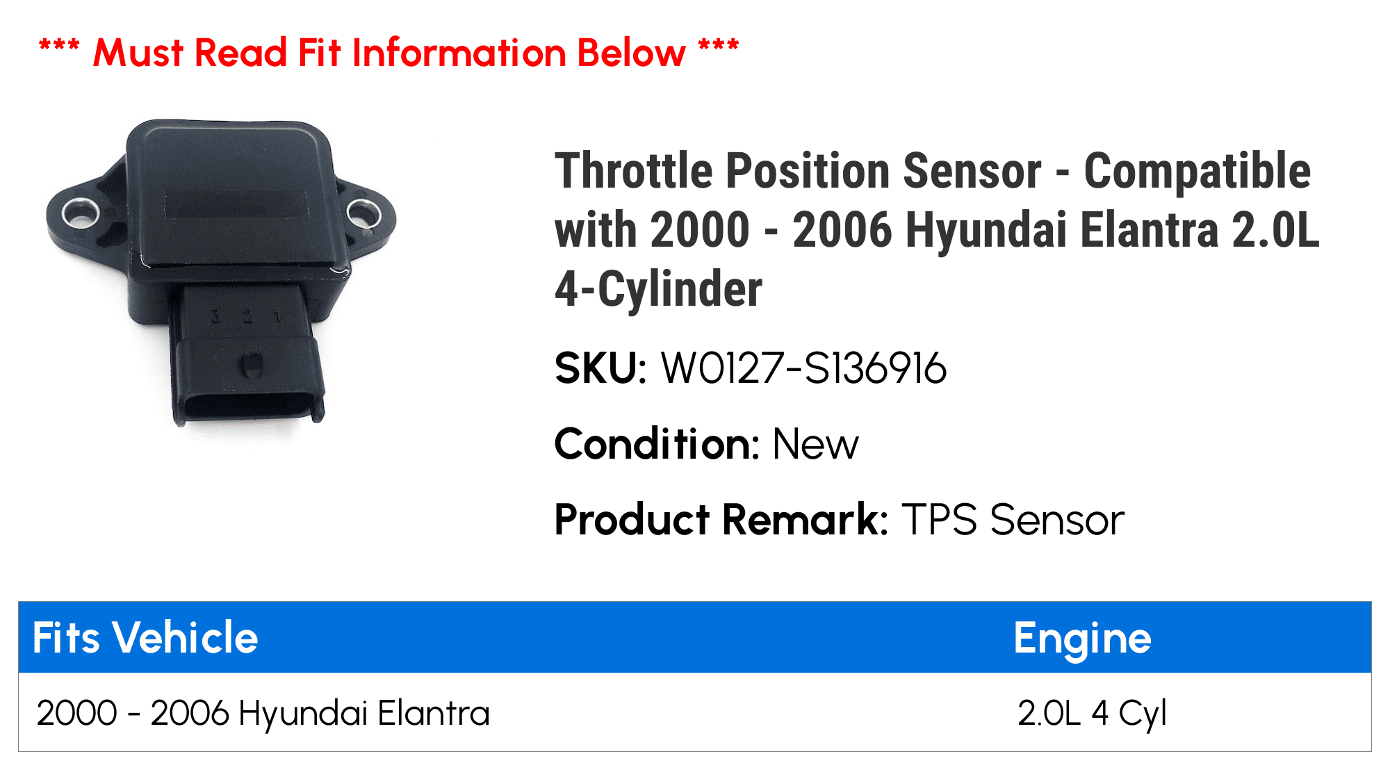 Crankshaft Position Sensors Fits Lancer 2002-2007 4Cyl 2.0L 2 Pieces Camshaft
