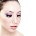 thumbnail image 2 of Coveted Cosmetics False Eyelashes Natural Feather Hand Made Human Hair Fake Falsies Lashes (10 Pair, Temptress), 2 of 2