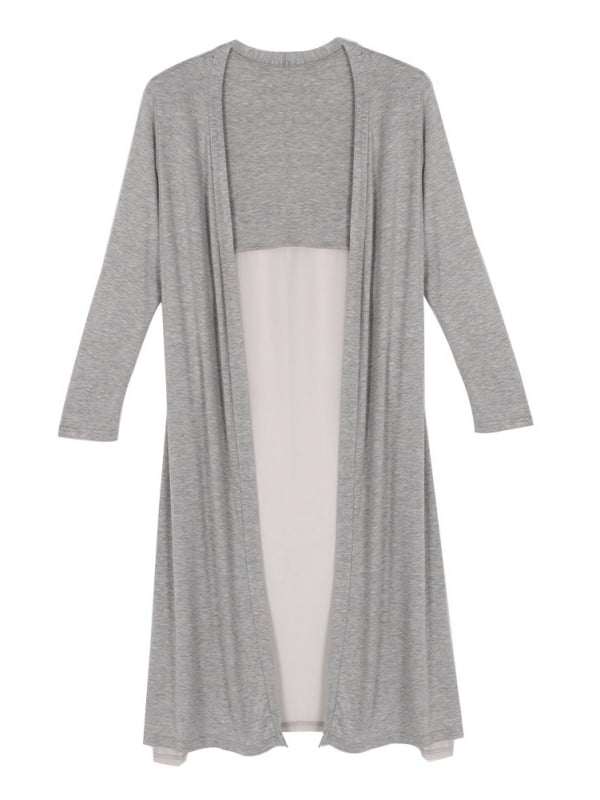 Joy Guru Vintage Maxi Cardigan Ankle Length Sweater Coat, Women