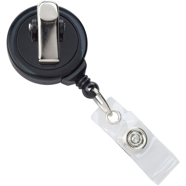 Retractable Badge Reel - Ssshhh No One Cares - Funny Badge Holder