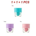 thumbnail image 1 of 1/2/3PCS Contact Lens Cleaner Case Versatile Ergonomic Hygienic Travel Eyewear Container Glasses Lenses Container Mix F 3pcs, 1 of 6