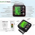 thumbnail image 2 of Highly Accurate Wrist Blood Pressure Monitor, Digital Rechargeable with Backlit LCD Display for Clear Readings Anytime, Adjustable Wrist Cuff, 2 of 5