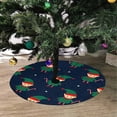 thumbnail image 2 of FMSHPON Christmas ElfCandy Cane Xmas Christmas Tree Skirt Stand Mat for Holiday Party Decoration Indoor Outdoor 36 inches, 2 of 3