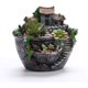 thumbnail image 5 of Macetas para flores, macetas de jardín de hadas con casa dulce, decoración de macetas de jardín suculentas en jardín colgante (naranja), 5 of 7