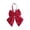 Red, variant on Red Christmas Bows Outdoor Decorations, Large Christmas Tree Topper Bow, Pre-Tied Velvet Fabric Wreath Bow Hanging Ribbon Bow for Xmas Home Front Door Party Holiday Decor