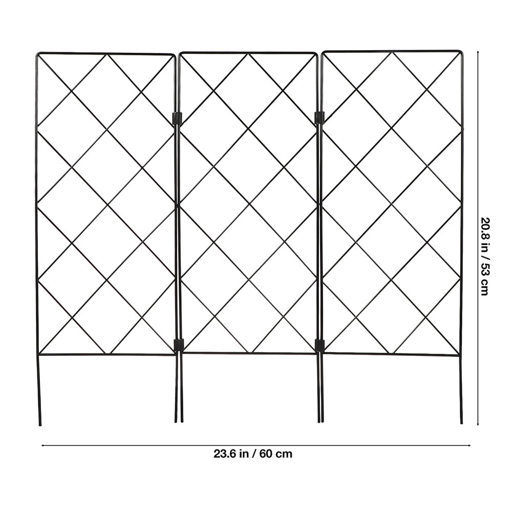 FRCOLOR  2 Pcs Iron Plant Trellis Tomatoes Cages for Garden with Gardening Climbing