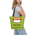 thumbnail image 7 of Bingfone Fresh Sushi Women Shoulder Tote Bags Casual Bag Ladies Shopping Handbag, 7 of 7