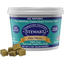 Stewart Freeze Dried Treats 2 oz Beef Liver