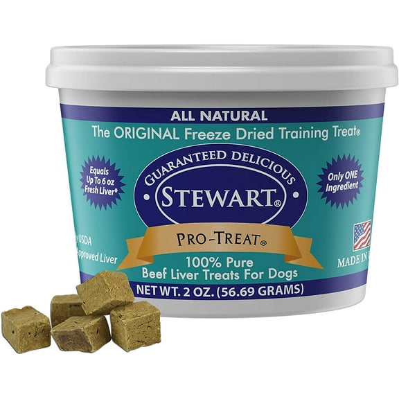 Stewart Freeze Dried Treats 2 oz Beef Liver