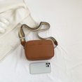 thumbnail image 3 of Bolso de mano para cámara de mujer con correas de hombro ajustables para mujer con cierre de cremallera para viajes, 3 of 6