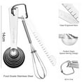 thumbnail image 3 of 11Pcs Measuring Spoons Accurate Scale Design 430 Stainless Steel Kitchen Cooking Scale Scoop, 3 of 8