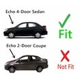 thumbnail image 3 of NAGD Driver Left Side Rear Door Window Glass Compatible with Toyota Echo 4 Door Sedan 2000-2005 Models, 3 of 5