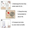 ILJNDTGBE 6 IN 1 PH Test strips Pool Spa Spa Easy and Fast Detection Of