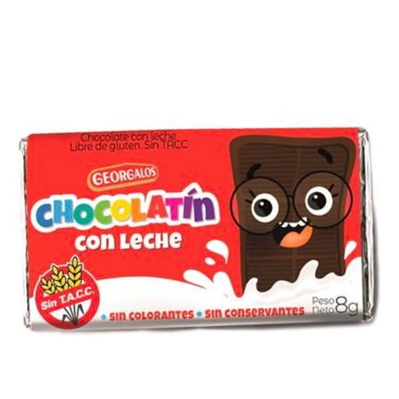 Box chocolatin con leche  Georgalos  40 units