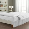 thumbnail image 4 of Bed Maker's Wrap-Around Ruffled Bedding Bed Skirt, 4 of 8