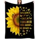 thumbnail image 1 of LHSHID Teacher Appreciation Gifts Teacher Gifts for Women Best Gifts for Teachers Women Throw Blanket Graduation Retirement Teachers' Day 60"x80", 1 of 7