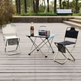 thumbnail image 1 of UPGRATOR Black Folding Chair Portable Outdoor Seat for Camping Fishing and Garden Use, 1 of 8