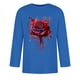 thumbnail image 3 of Blusas y camisas de manga larga y cuello redondo para hombre, blusas casuales de moda con cuello redondo y manga corta, blusas de poliéster para hombre, 3 of 4