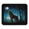 thumbnail image 1 of NUDECOR Werewolf Wolf Moon Forest Silhouette Dusk Fairytale Night Tree Mousepad Mouse Pad Mouse Mat 9x10 inch, 1 of 1