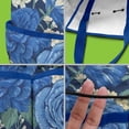 thumbnail image 5 of Garden Tool Bag,Pioneer Flower Floral Print Pattern Garden Tool Organizer,Garden Gifts,Waterproof Multi-Pocket Garden Tool Storage 11.8x5.5x11.4 Inch(Tools NOT Included), 5 of 6
