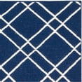 thumbnail image 3 of Safavieh Dhurries Navy Contemporary Rug - Runner 2'6" x 8', 3 of 3