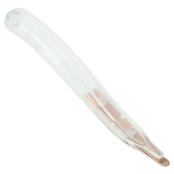 Uxcell Staple Remover Magnetic Staple Puller Desktop Removal Tool Cutting Tool, Clear