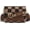 Brown, variant on Checkered Crossbody Bag for Women, Leather Checkerboard  Handbag Trendy Plaid Clutch Purse Ladies Cute Satchel