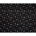 thumbnail image 4 of oneOone Polyester Lycra Black Fabric Feather Feather Dresses Material Fabric Print Fabric By The Yards 56 -Inch Wide, 4 of 4