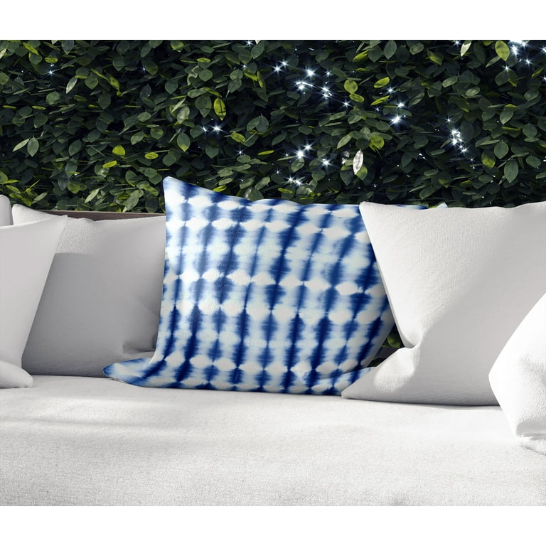Shibori outdoor pillow cheap