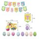 thumbnail image 3 of ensemble De Dcoration De Pques, Ensemble De Ballons De Pques Avec Bannire Happy Pques, Dessus De Gteau Thme, Ballon D'oeuf De Pques Lapin De Pque, 3 of 5