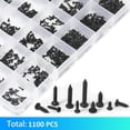 thumbnail image 5 of MEIYYJ 1100pcs Round Pan Head Tapping Screws Laptop Notebook Computer Screws Kit,M1.2,M1.4,M1.5,M1.7,M2 countersunk Phillips Mini Screw Set for Electronic Repair (1100PCS), 5 of 5