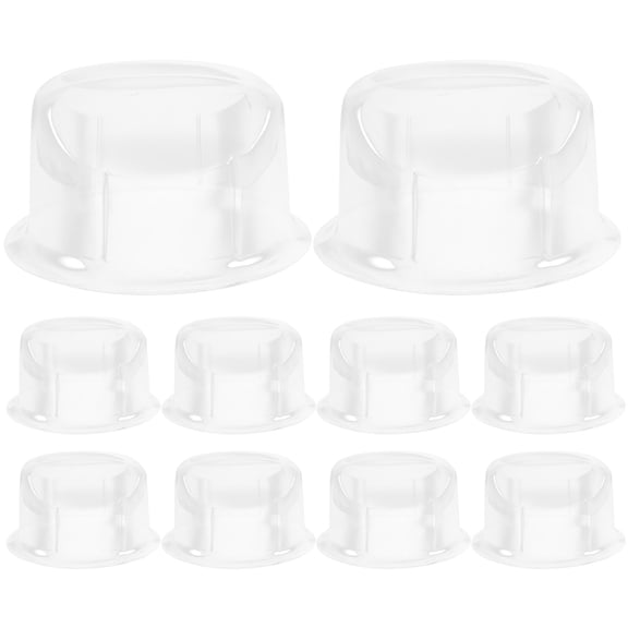 OFFIGAM 10Pcs Multi Functional Plastic Hat Rack Bucket Cap Display Stand