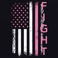 thumbnail image 3 of Tee Hunt Fight Breast Cancer T-Shirt Ribbon Awareness Cure Hope Men's Novelty Shirt, Orange, Large, 3 of 5