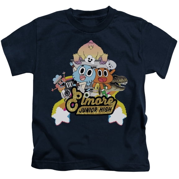 Amazing World Of Gumball - Elmore Junior High - Juvenile Short Sleeve Shirt - 7