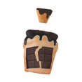 thumbnail image 2 of Disfraz de Halloween para adultos, novedoso, disfraces de cosplay para juegos de rol, fiesta temática de carnaval de Halloween , Chocolate, 2 of 8