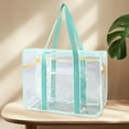 thumbnail image 1 of Bolsa de playa Yinane PVC Transparente Verde claro, 1 of 8