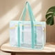 thumbnail image 1 of Bolsa de playa Yinane PVC Transparente Verde claro, 1 of 8