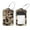 multicolored 3, variant on PhooArto 2 Pack Leather Luggage Tag with Stainless Steel Loop, Space Stars Universe Cosmic Baggage Handbag Travel Suitcase Tags with Name ID Card Perfect to Quickly Spot Luggage Suitcase