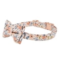 thumbnail image 3 of Collar de perro, collar de pajarita para perro, collar de pajarita con patrón de flores para perro, collar de pajarita para perro, calidad superior, 3 of 8