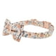 thumbnail image 1 of Collar De Pajarita Para Gato, Collar De Pajarita Para Perro, Algodón Elástico Lavable De Liberación Rápida Para Perros Y Gatos Cergrey Flor de Naranja M, 1 of 8