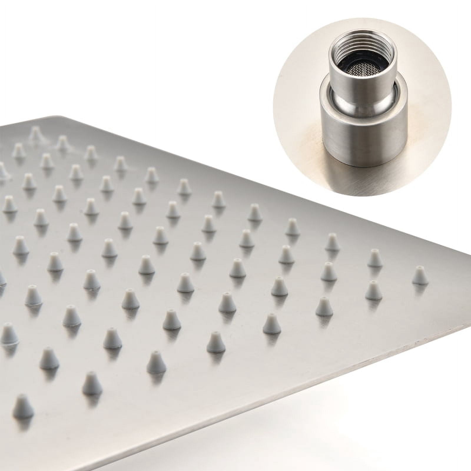 Rain Shower Head High Pressure Rainfall Showerhead Water Saving