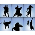 thumbnail image 2 of Ballroom Dancers Wall Mural Decal Sticker, Wallmonkeys Peel & Stick Vinyl Graphic (48 in W x 37 in H), 2 of 4
